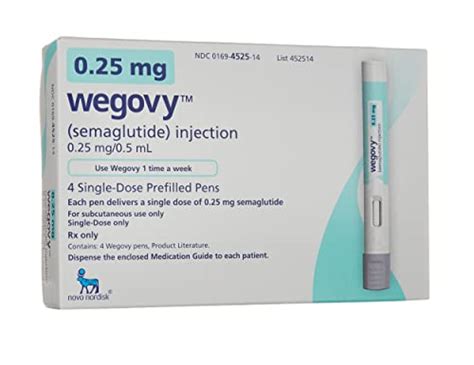 I started <b>Wegovy</b> about two months due to Mr pre-diabetic status. . Does amazon have wegovy in stock